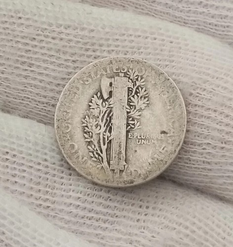1920(?)-P Mercury Dime #052 - Picture 3 of 3