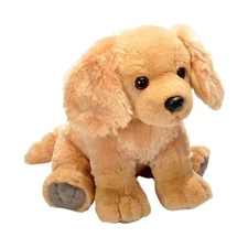 Wild Republic Cuddlekin Pet Shop Golden Retriever 11 Inch Plush Figure
