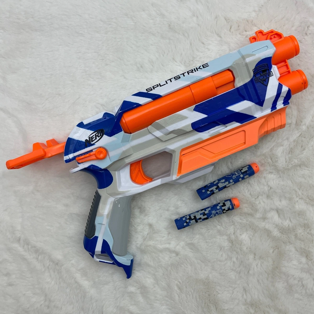 Nerf N Strike Elite Splitstrike Double Split Dart Blaster 2 in 1