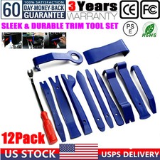 12x Auto Trim Removal Tool Kit For Door Panel Removal Car Clip Molding Dashboard 12x Auto Trim Removal Tool Kit For Door Panel Removal Car Clip Molding Dashboard