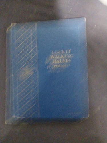 Whitman Bookshelf Coin Album 9423 - Walking Liberty Half Dollars 1940-1947