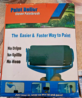 Paint Roller - Clever Paintbrush - No Drips No Spills No Mess