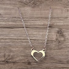 heart necklace, 14K rose gold plated love necklace, birthday gift
