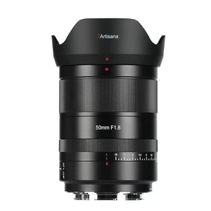 7Artisans AF 50mm f/1.8 full frame L lens for Leica Sigma L mount camera =Black=