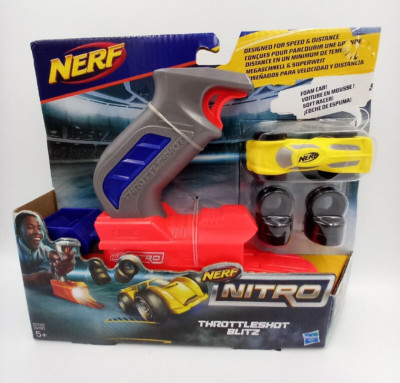 Nerf Nitro Throttleshot Blitz Megaschnell & Superwei -Neu OVP  2. Wahl#