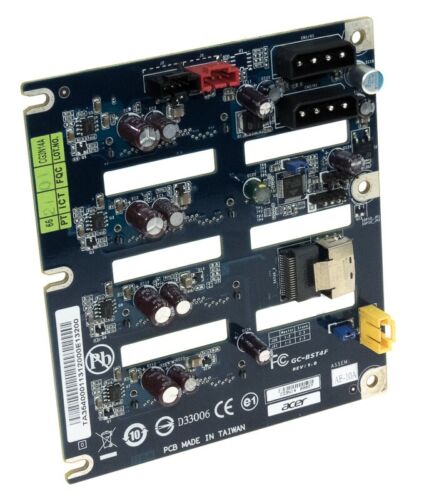 BACKPLANE BOARD ACER CG3N14 GC-BST4F 4x SAS/SATA  - Picture 1 of 2