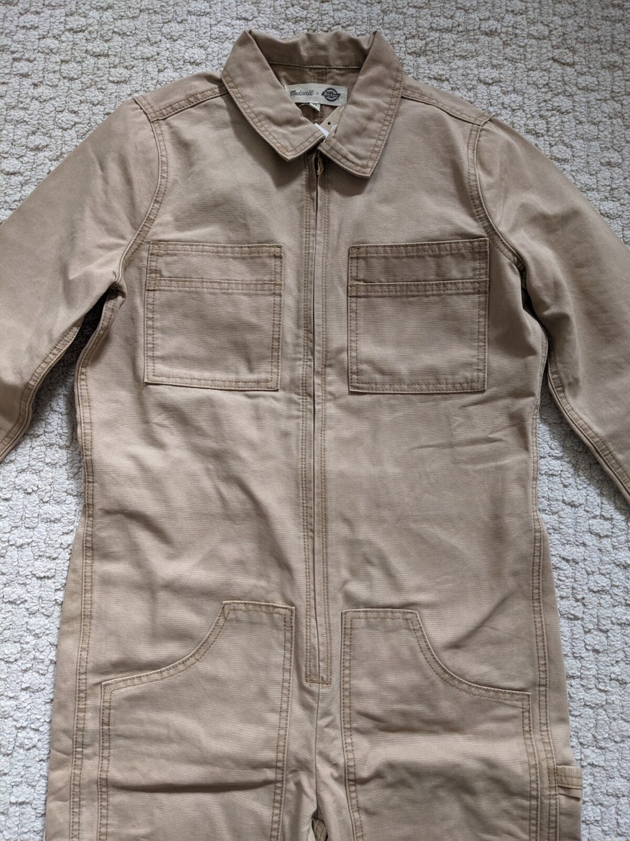NEW WOMEN'S MADEWELL x DICKIES ZIP COVERALL JUMPSUIT AUTUMN