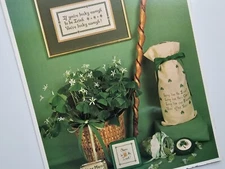 Vintage T&N Designs Cheers To The Irish Cross Stitch Patterns L109