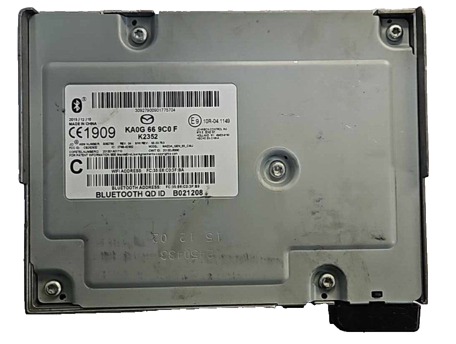 KA0G 66 9C0 F Mazda 3 2014-2016 bluetooth blue tooth adapter