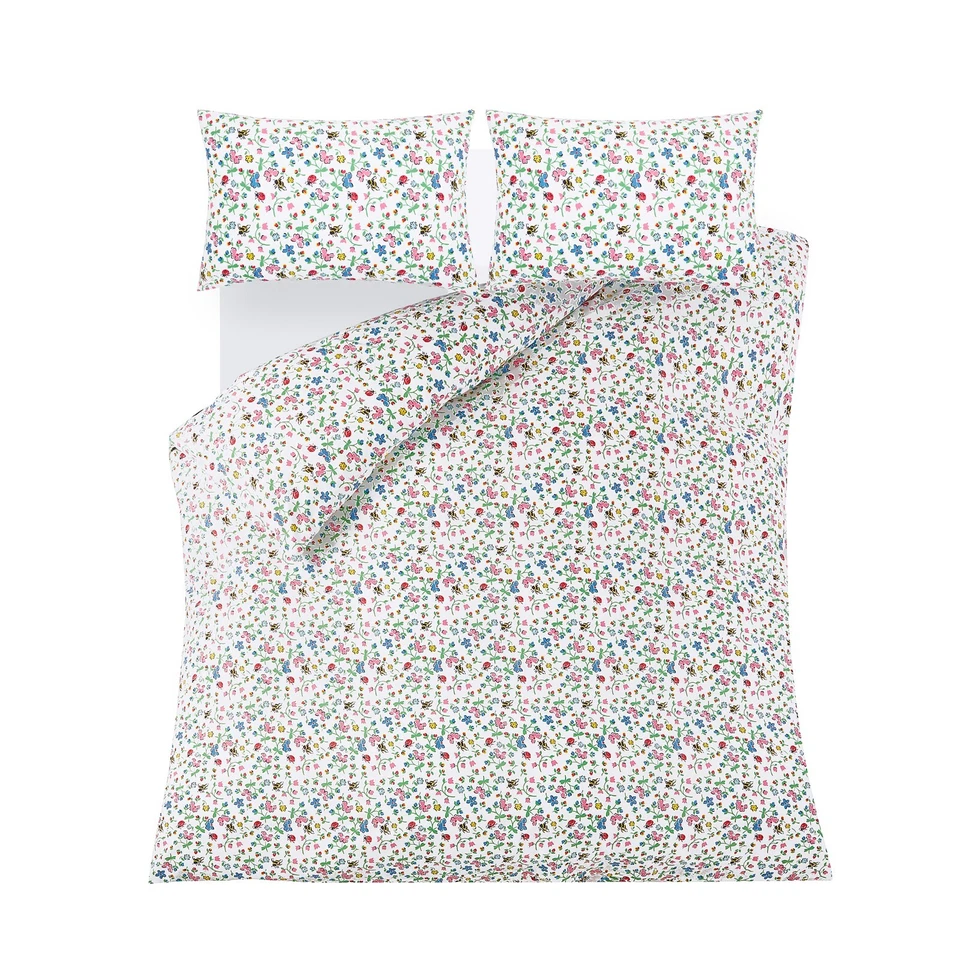 Cath Kidston Bug Ditsy Bedding Set With Pillowcases – 4 Sizes - Image 3 of 4
