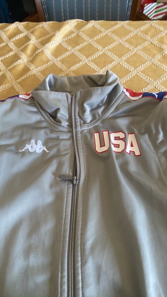 Chaqueta deportiva Kappa 222 Banda Anniston gris plata mediana Foto 4 de 4