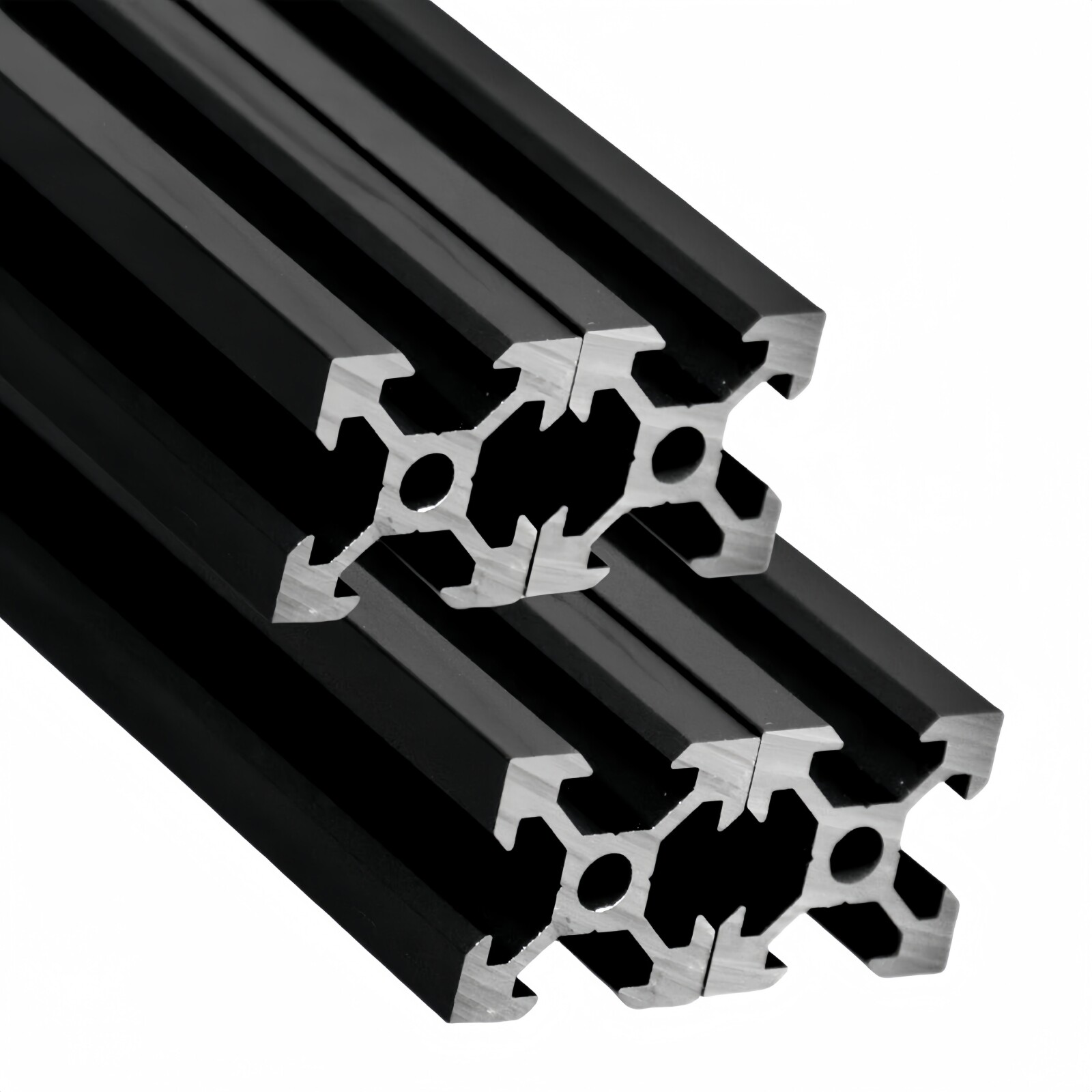 4pcs 2020 V Slot Aluminum Extrusion Anodized for CNC / 3D Printer Framing 150mm