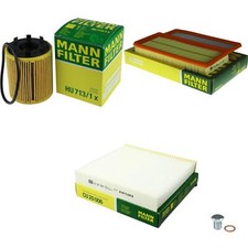 MANN-FILTER Inspektionspaket Filterset für Fiat 500/595/695 1.4 500C/595C/695C