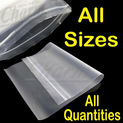 zip lock plastic bolsa sizes