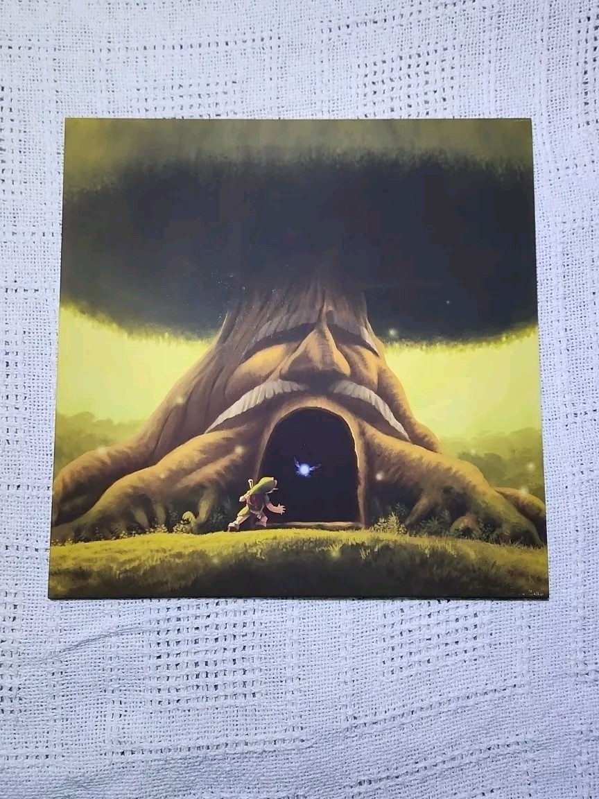SLEEVE #1 ONLY The Legend of Zelda OCARINA OF TIME Vinyl Record