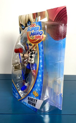 2016 Mattel DC Super Hero Girls - HARLEY QUINN (w/ Mallet) Action Figure - Picture 3 of 9