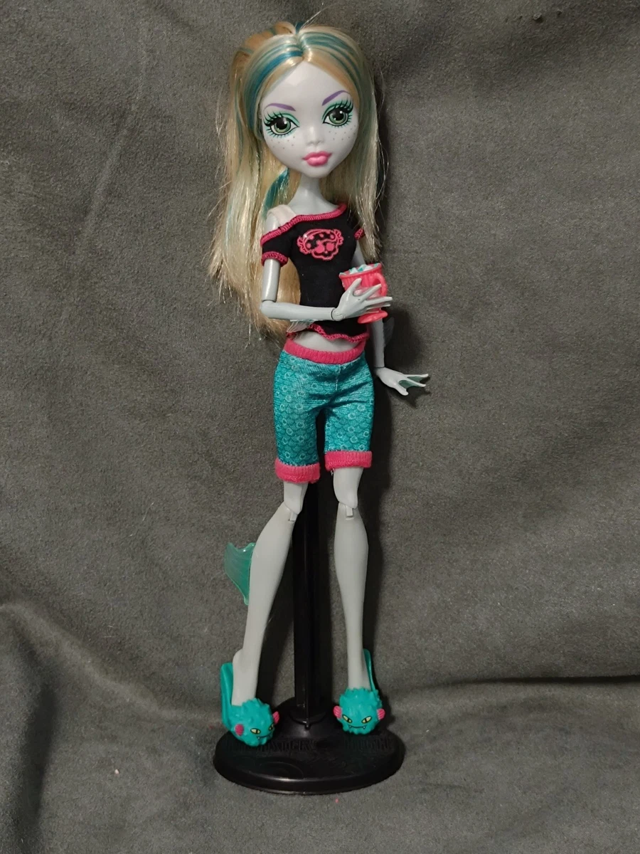 MONSTER HIGH G1 - Muñeca LAGOONA BLUE 2 WAVE "DEAD TIRED / MUERTA DE CANSANCIO"