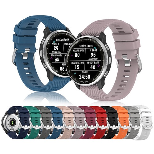 Unisex-Silikonarmband Für Garmin Forerunner /Venu /Vivomove | - Picture 3 of 32