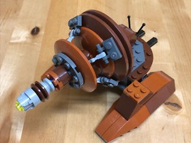 LEGO Star Wars 9491 Geonosian Cannon 99.5% Complete, W/ Instructions, No Box