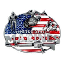 US Military Army Belt Buckle United States Marines MRN-01 