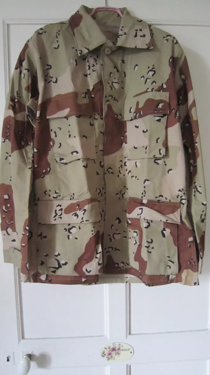 Desert storm camo jacket clearance