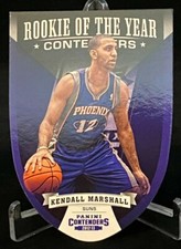 2012-13 Contenders Rookie of the Year ROY #10 Kendall Marshall Phoenix Suns