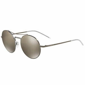 Emporio Armani EA2061 3003 Unisex Silver Metal Frame Sunglasses - Click1Get2 Promotions