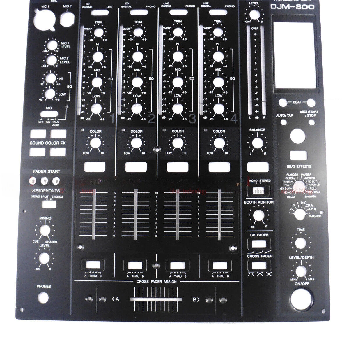 Pioneer Djm 800 Mixer Indiana Pro Audio Parts & Accessories for