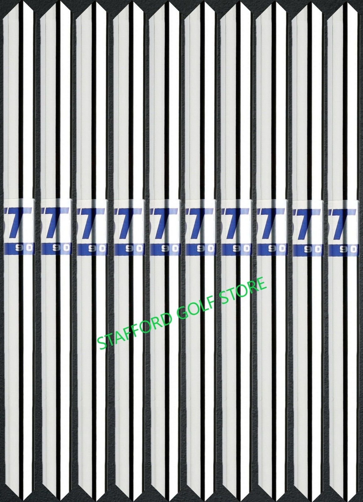 Shaft Set FST 90 .370 Parallel Tip Steel Iron Stepped Shafts 41