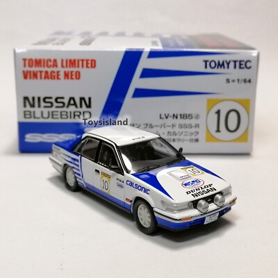 TOMICA Limited Vintage NEO LV-N185d Bluebird SSS-R Calsonic 10 1