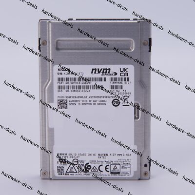 KIOXIA CM6 15.36TB NVME 2.5'' SSD PCIe Gen 4 Solid State Drive KCM61RUL15T3