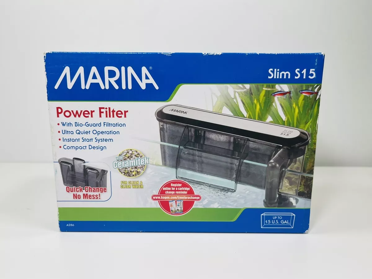 Marina Slim Filter S15 For Aquariums up to 15 US Gal
