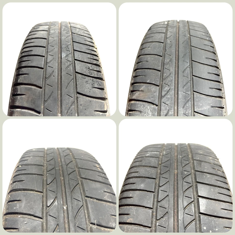 Smart Fortwo II W451 Original Alu-Felgen Sommer-Reifen 175/55 R15 & 155/60 R15 - Bild 2 von 4