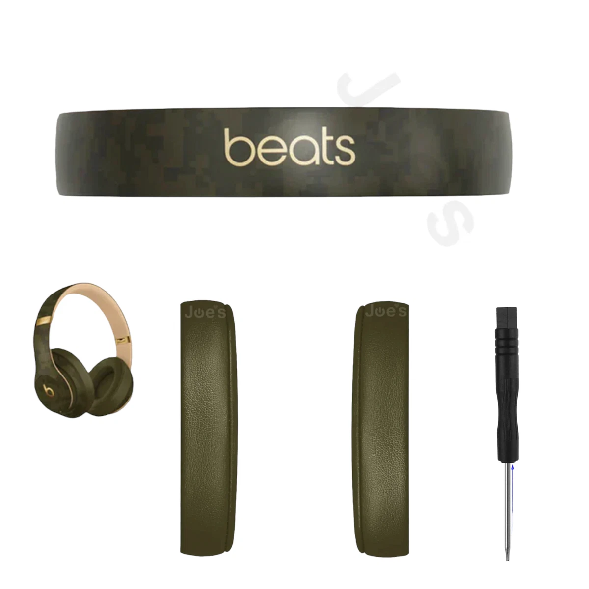 【未開封】Beats Studio3 Wireless Forest green Beats MWUH2 Beats Studio 3 Wireless Headphone Camo Collection