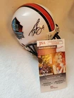 DREW BREES signed HALL OF FAME mini helmet JSA COA SAINTS