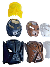 LEGO Bionicle Kanohi Full European Misprint Collection Matatu Ruru Kaukau Rare