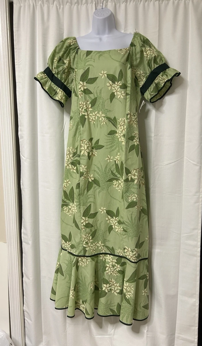 green emerald velvet dress Hawaiian Tank Dress Long [WhiteGinger] Green / L / Rayon