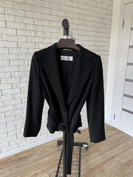 Women Max Mara Blazer Black 34 / XS / 42