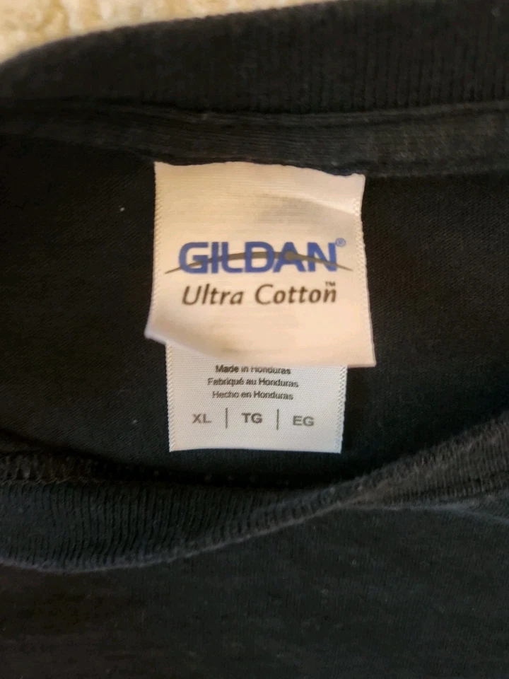 Ryan Newman Gildan #31 Cat Racing Darlington Black Men's Shirt RCR XL Chevrolet - Image 4 of 4