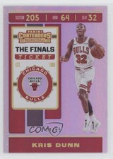 2019-20 Panini Contenders The Finals Ticket 28/65 Kris Dunn #63 y0i