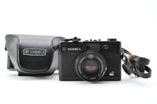 N.Mint Yashica Electro 35 GX Black Rangefinder 35mm Film Camera W/Case 3046633