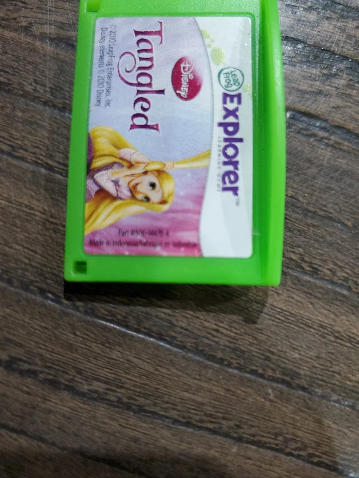 TANGLED LeapFrog Leapster / LeapPad Explorer DISNEY Game Cartridge - Image 3 of 4