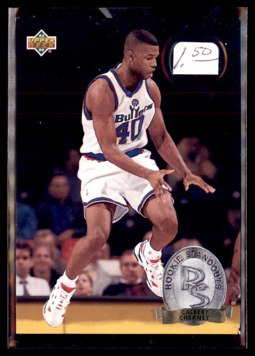 1993-94 Upper Deck Basketball Rookie Standouts Calbert Cheaney Bullets RS13