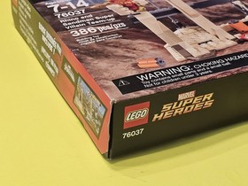 LEGO Marvel Rhino SUPER HEROES SPIDERMAN 76037 RARE LIMITED RETIRED HARD TO FIND