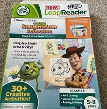 Leap Frog Leap Reader Disney Pixar Imagination Activation Read And Write Series