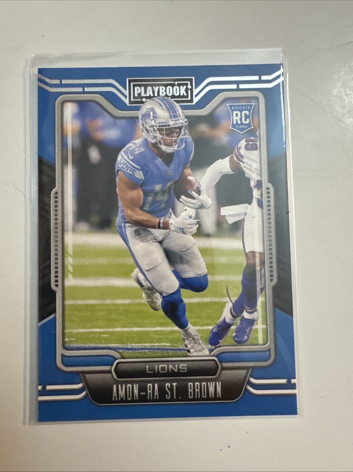 2021 Panini Playbook - Rookie Amon-Ra St. Brown #131 (RC)