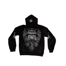 Ken Carson Official Merch Xsidedown Tour California Rolling Loud Hoodie Medium