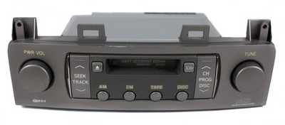 2003-2007 Lexus LX470 AM FM Radio Cassette Player Model Number 86120-60622 P1750