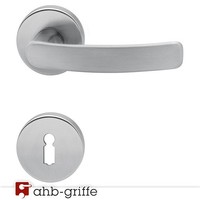 Conmetall TüRdrüCker Kampen Bb Rosette Chrom Matt TüRgriff TüRbeschlag TüRklinke