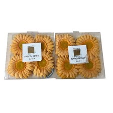 Marsha Blanke Daisy Napkin Rings 8pc